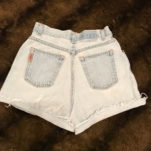 Vintage Cutoff Denim Shorts